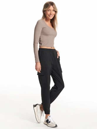 Boyfriend Cargo Joggers - Women's