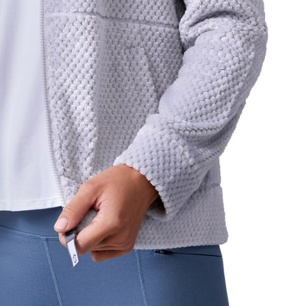 Mosaic Butter Pile Jacket - Women's