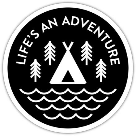 Life's an Adventure Sticker