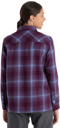 Merino 200 Dawnder Long-Sleeve Flannel Plaid Shirt - Women's