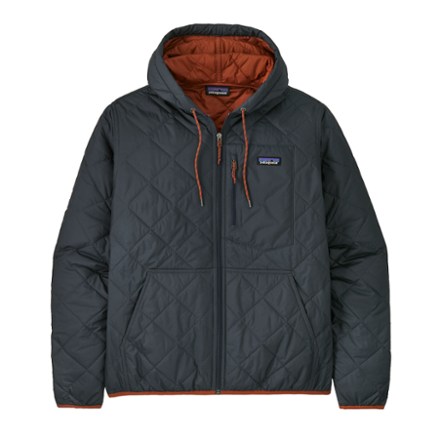 Diamond Quilted Insulated Bomber Hoody - Men's