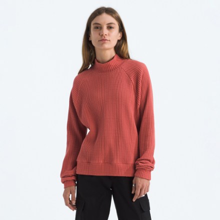 Long-Sleeve Mock Neck Chabot - Women's