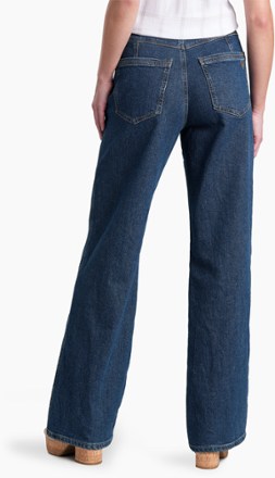 Kontour Rigid Wide-Leg Denim Pants - Women's