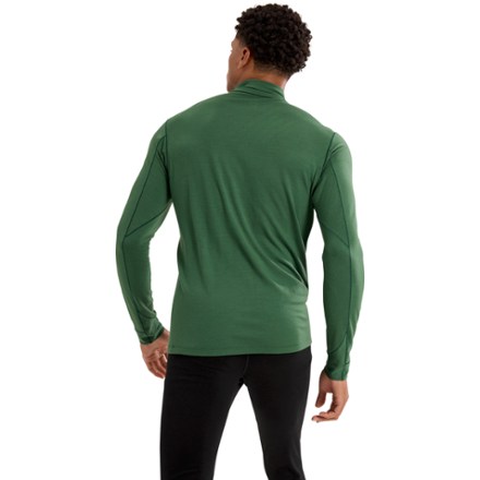 Rho Merino Wool Zip-Neck Base Layer Top - Men's