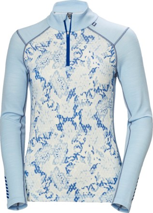 LIFA Merino Midweight 2-In-1 Graphic Half-Zip Base Layer Top - Women's