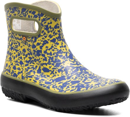 Patch Spotty Ankle Garden Boots - Women's