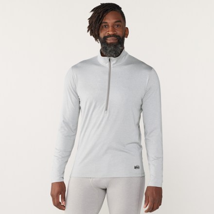 Lightweight Half-Zip Base Layer Top - Men's