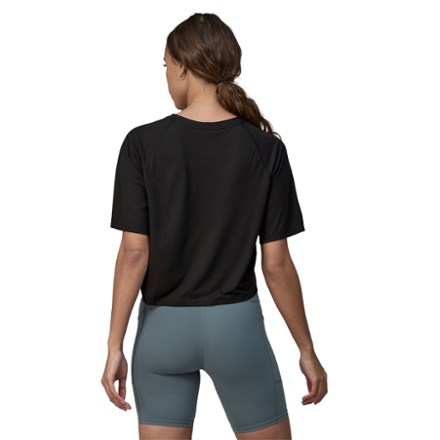 Capilene Cool Trail Crop T-Shirt - Women's
