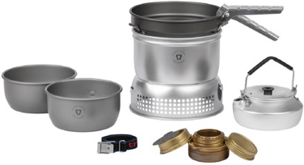 27-8 Ultralight Hard Anodized Cookset/Stove Kit