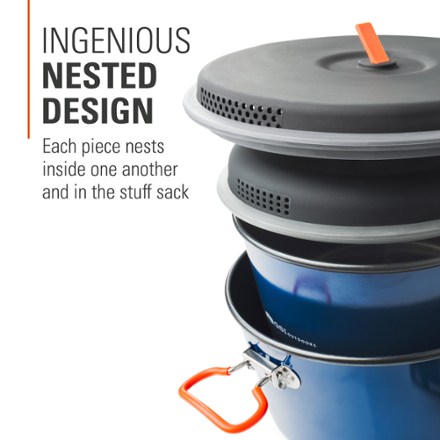 Bugaboo Base Camper Ceramic Cookset - Large