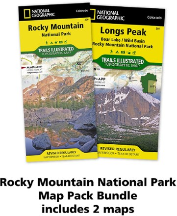 Rocky Mountain National Park Topographic Map Pack