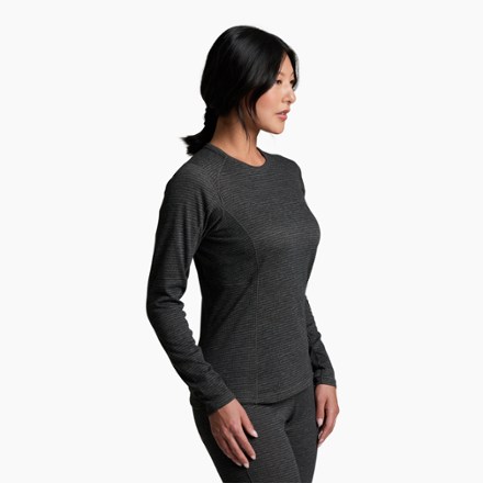 Reactiv Lite Grid Long-Sleeve Crew Base Layer Top - Women's