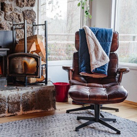 Sherpa Fleece Puffy Blanket