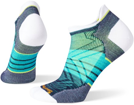 Performance Run Zero Cushion Stripe Low Ankle Socks - Women's