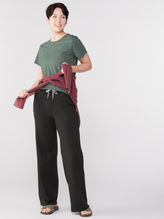 Halo Essential Wide Leg Pants - Women's