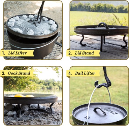 4-in-1 Camp Dutch Oven Tool