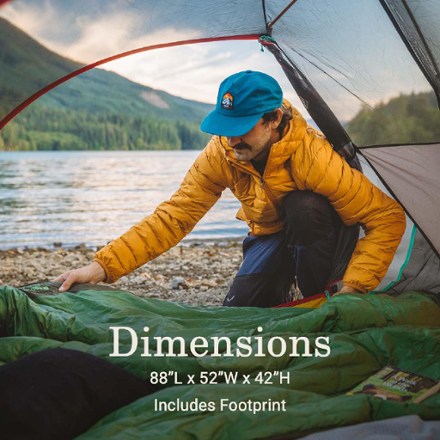 PEAK1 2-Person Backpacking Tent