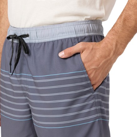 Perform Light Tech Panel Lined Swim Shorts - Men's