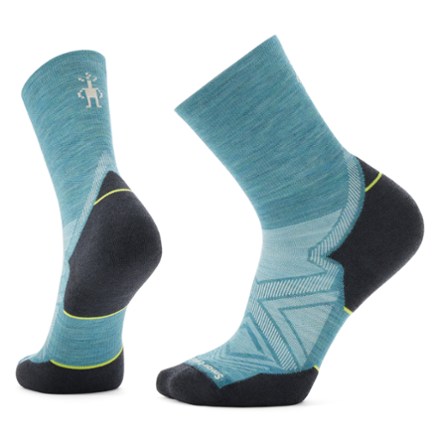 Run Targeted Cushion Mid Crew Socks - Men's