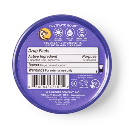 SPF 50 Adventure Sport Mineral Sunscreen - 2.4 oz. Tin