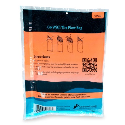 Go With The Flow Urinal Bag - Package of 3