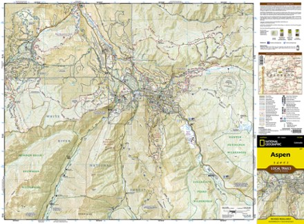 Aspen Local Trails Map & Guide