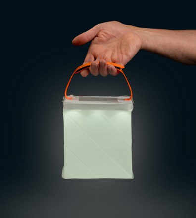 Max Quick Inflate Solar Lantern with Phone Charger