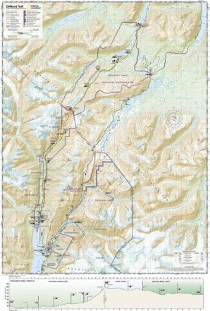 Chilkoot Trail/Klondike Gold Rush National Historic Park Topographic Map