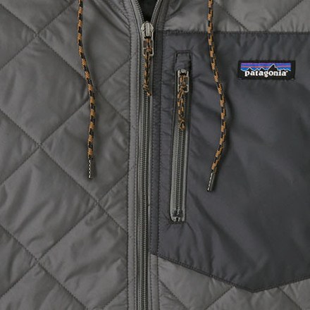 Diamond Quilted Insulated Bomber Hoody - Men's