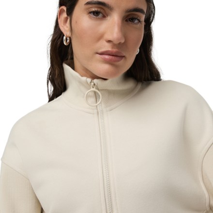 Sedona Rib Half-Zip Top - Women's
