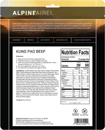 Kung Pao Beef - 2 Servings