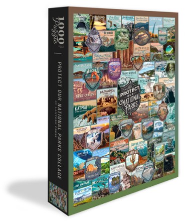 Protect Our National Parks Collage Puzzle - 1,000 Piece