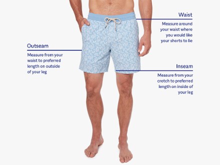 Bayberry 7" Swim Trunks - Men's