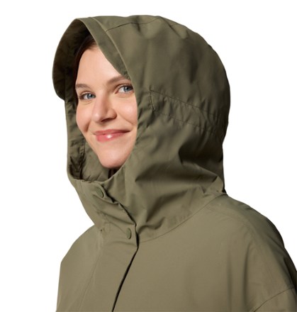 Here and There III Trench Jacket - Women's