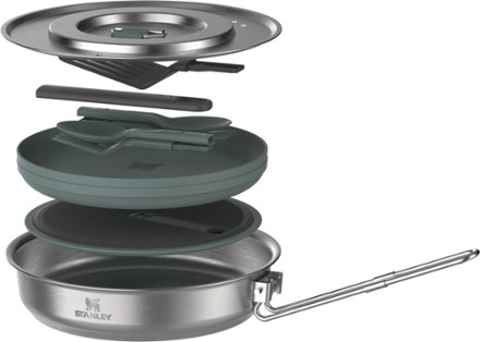 12-Piece Wildfare Core 7" Fry Pan Cookset