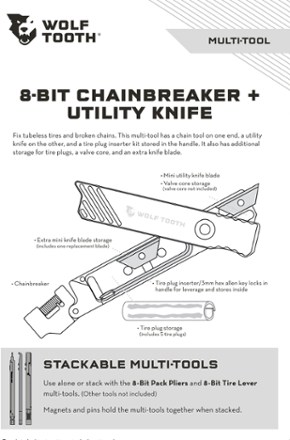 8-Bit Chainbreaker + Knife Multi-Tool