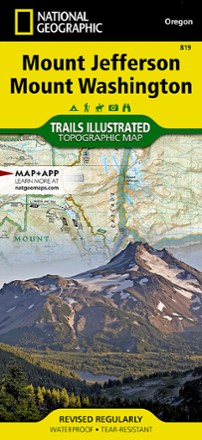 Mount Jefferson and Mount Washington Topographic Map