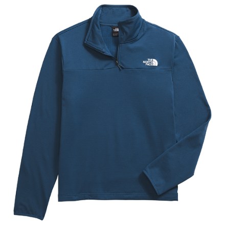 Cedar Trail Grid Fleece Zip Pullover - Men's