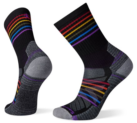 Hike Light Cushion Pride Pattern Crew Socks