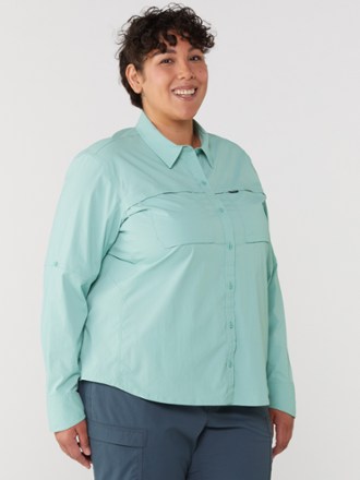 Sahara Long-Sleeve Solid Shirt - Women's