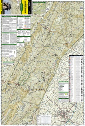 Staunton / Shenandoah Mtn Topographic Map