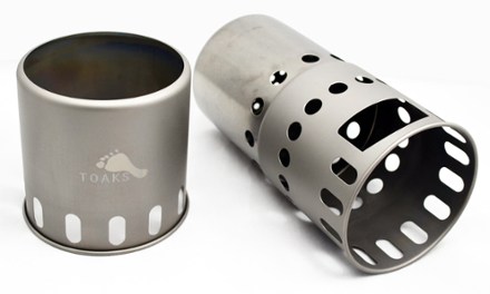 Titanium Backpacking Wood Burning Stove