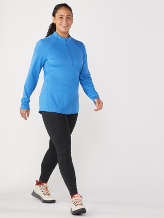 Lightweight Base Layer Half-Zip Top