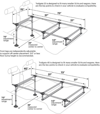 Trailgate Vehicle Sleeping Platform