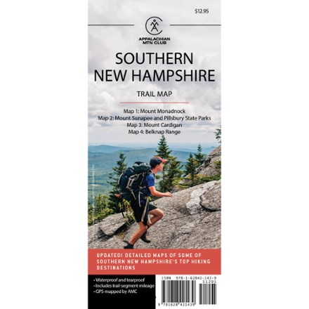 Southern New Hampshire Trail Map - 6th Edition