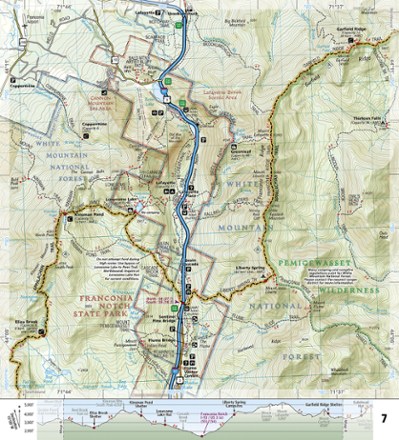 Appalachian Trail: Hanover to Mount Carlo Topographic Map Guide