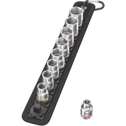 Belt B 4 Zyklop Bit Socket 9-Piece Set with 3/8" Drive