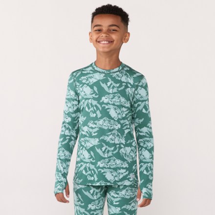 Lightweight Base Layer Crew Top - Kids'