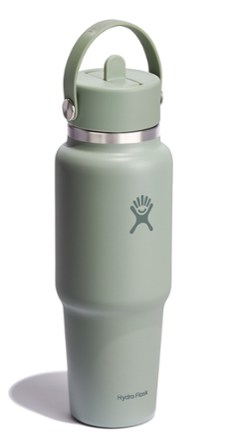 Wide-Mouth Travel Bottle with Flex Straw Cap - 32 fl. oz.