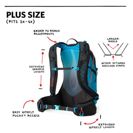 Miko 20 Plus-Size Pack - Men's